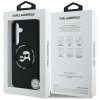 KARL LAGERFELD futerał do SAMSUNG S25 KLHMS25SSKCHTCK (Magnetic Silicone Double Heads) czarny